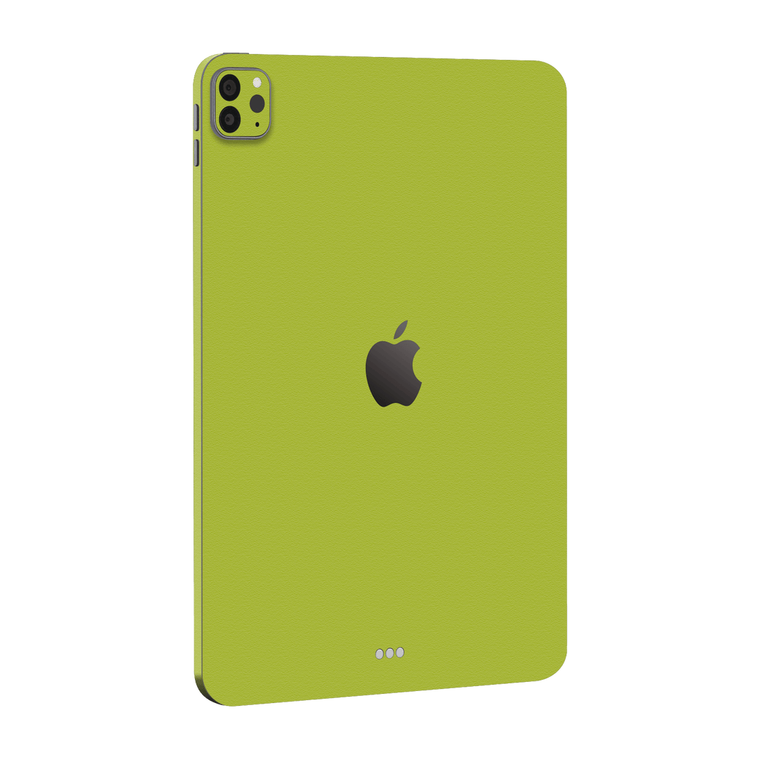 iPad PRO 11" (2020) Luxuria Lime Green Matt 3D Textured Skin Wrap Sticker Decal Cover Protector by EasySkinz | EasySkinz.com