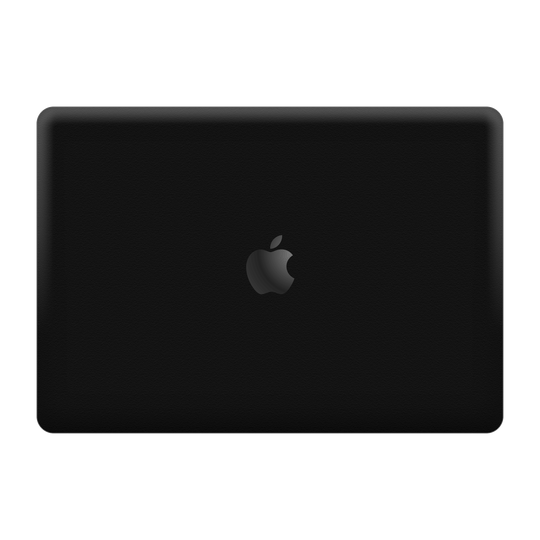 MacBook Air 13" (2020, M1) Luxuria Raven Black Matt 3D Textured Skin Wrap Sticker Decal Cover Protector by EasySkinz | EasySkinz.com
