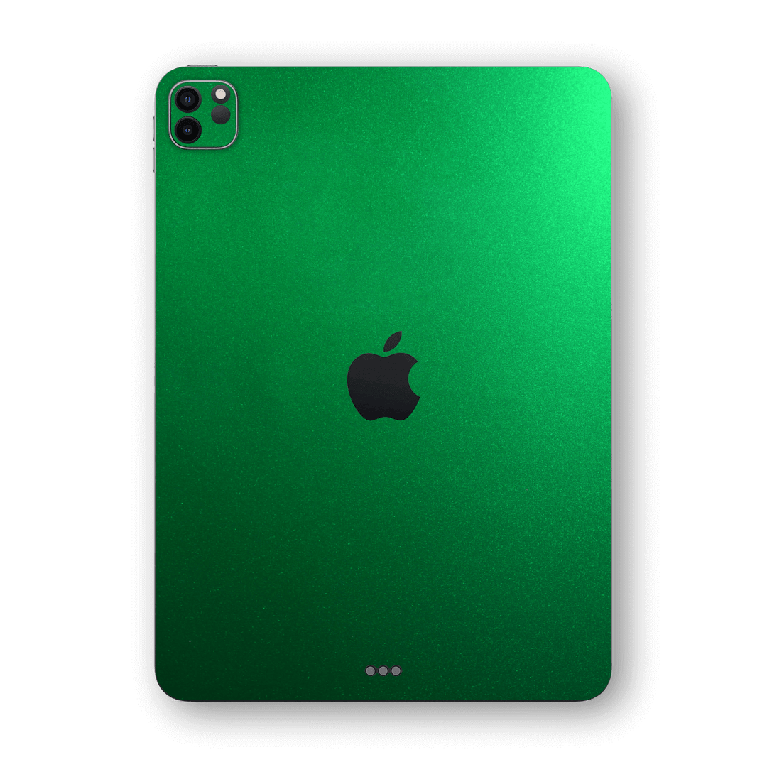 iPad PRO 12.9-inch 2021 Viper Green Tuning Metallic Gloss Finish Skin Wrap Sticker Decal Cover Protector by EasySkinz | EasySkinz.com