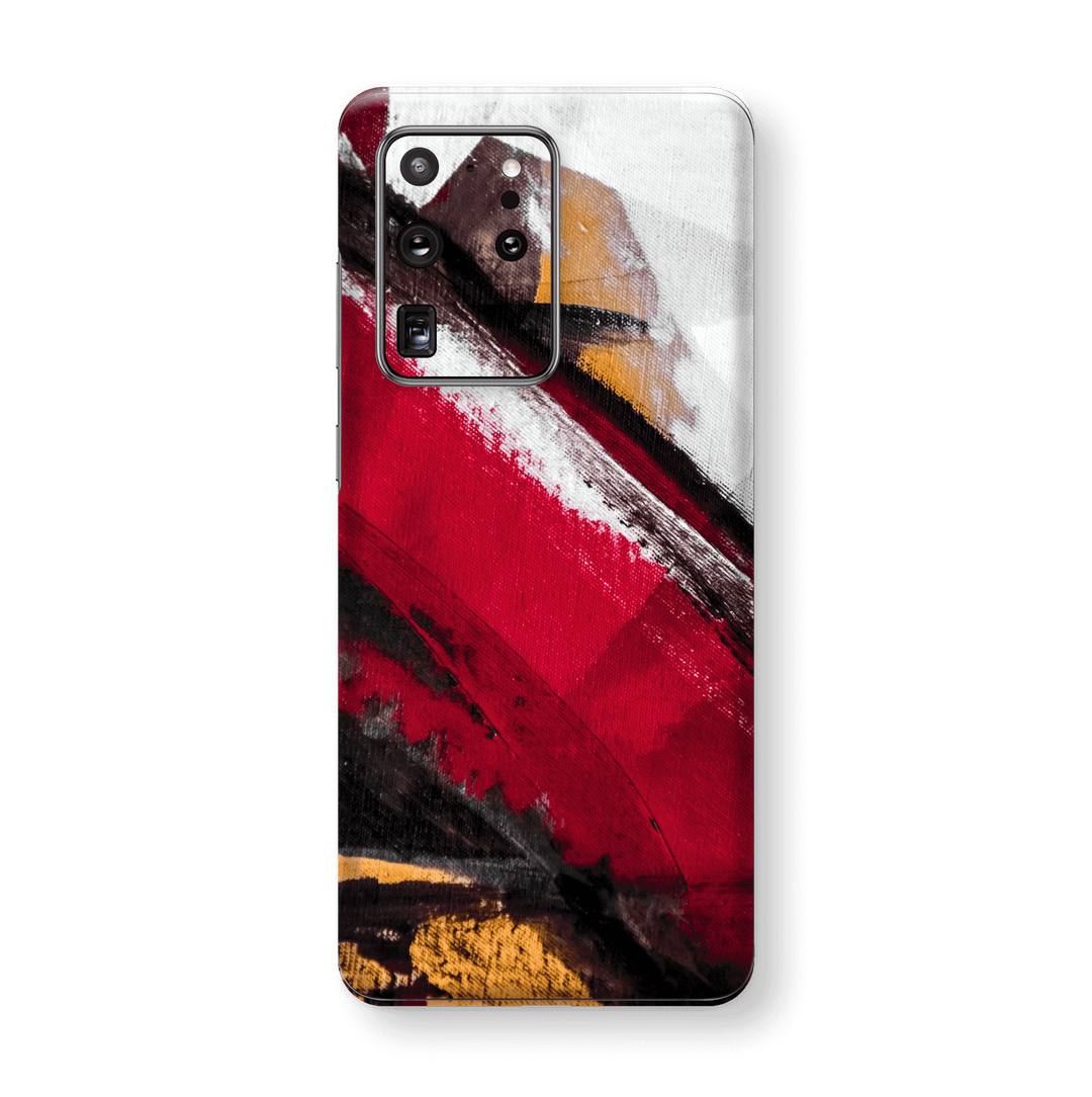 Samsung Galaxy S20 ULTRA Print Printed Custom SIGNATURE BORDO Canvas Painting Skin Wrap Sticker Decal Cover Protector by EasySkinz