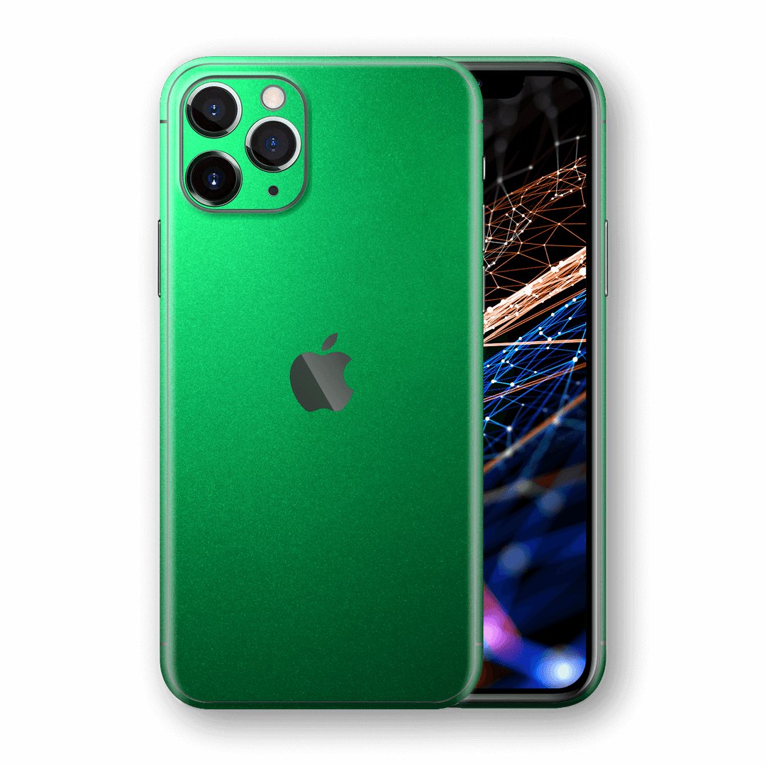 iPhone 11 PRO Viper Green Tuning Metallic Skin, Wrap, Decal, Protector, Cover by EasySkinz | EasySkinz.com  Edit alt text