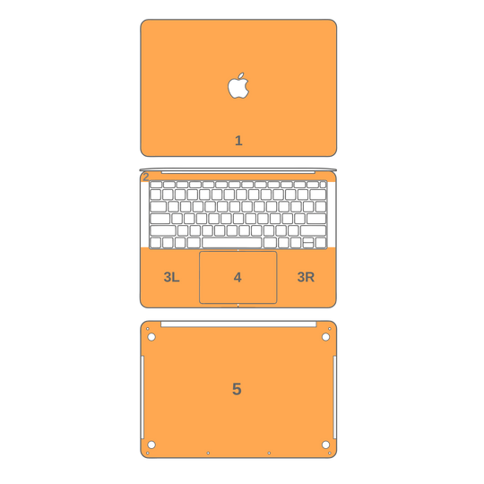 MacBook Air 13" (2018-2019) SIGNATURE ABSTRACT Geometry Skin - 7